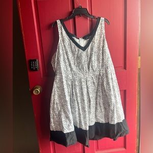 Plus size rockabilly style dress